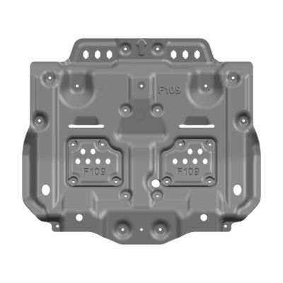 Pulverbeschichtete Platten für 2017 Toyota Tacoma Skid Plate Original Bolt-On Installation