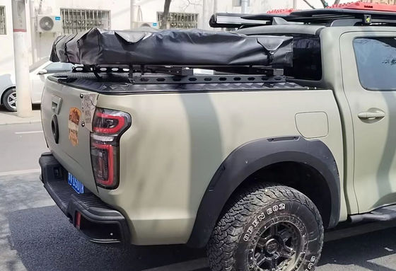 Tonneau-Abdeckung für abziehbare Rollläden aus Aluminiumlegierung für NP300 NAVARA 2014-2019