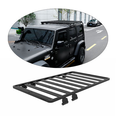 Aluminium-Kommandant gesendet Jeep Wrangler Barrikade Dachträger Hoch und maßgeschneidertes Logo