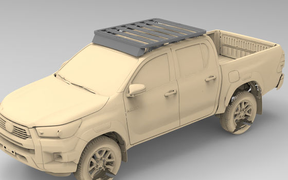 Verbessern Sie Ihren Toyota Hilux mit einem Direktverkauf 4x4 Offroad Aluminium-Auto-Dach-Rack System