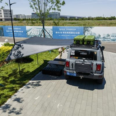 TOYOTA Jeep Nissan Fahrzeugmodell Dachregale Erweiterungssystem mit Seitenleiter und Markise