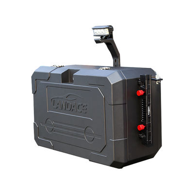 700X450X317MM Off-Road Aluminium Jeep Heckklappe Außenlager für Tank 300 BJ40