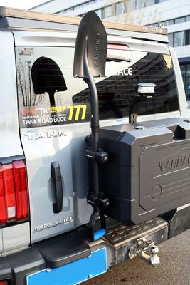 700X450X317MM Off-Road Aluminium Jeep Heckklappe Außenlager für Tank 300 BJ40