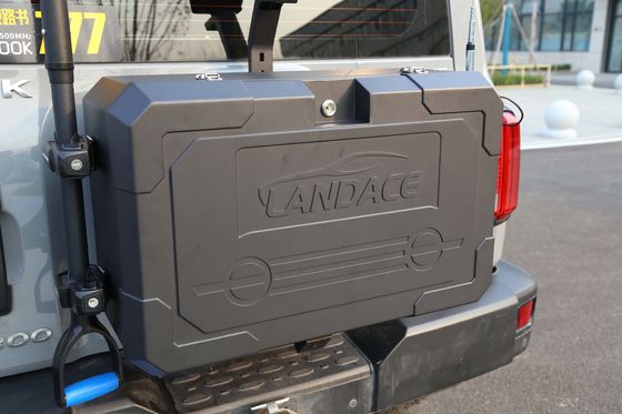 2020- angepasste Qingdao LandaceJeep Heckklappe Außenlagerbox für Tank 300 BJ40