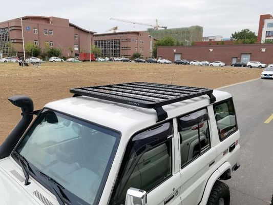 23.5KG Universal Off-Road Land Cruiser LC79 Serie Aluminiumlegierung Niedrigprofil Flat Car Roof Racks für Toyota