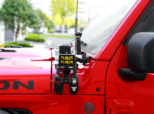 2016-2018 Wrangler leichte Montageklammern mit CNC-bearbeiteter Aluminiumkonstruktion