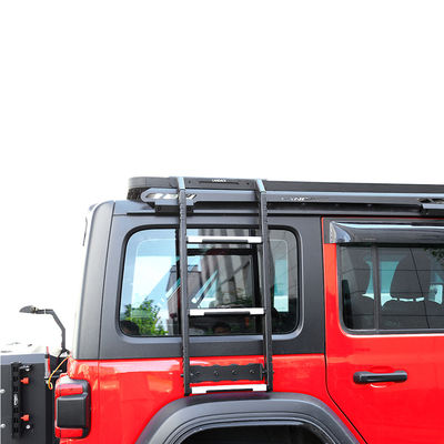 18-23 Wrangler Rubicon Jeep Seitenleiter Dauerhaltiges Stahlmaterial für Offroad-Abenteuer