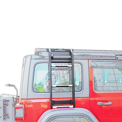 Universelles Zubehör Ausnutzbare Dachfahrzeugseitenleiter für Jeep WranglerJK WranglerJL