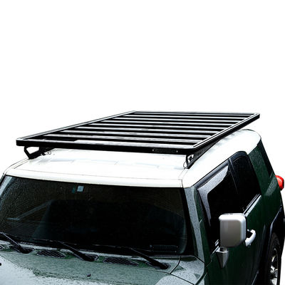 FJ Cruiser Dachträger Customized Aluminium-Legierung Gepäckträger mit Rückenbein Montage