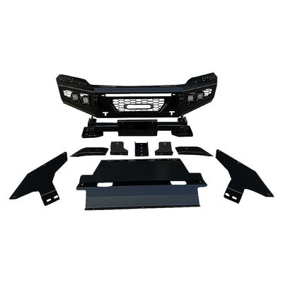 Pulverbeschichteter Vorderstoßfänger für Toyota Hilux Steel Body Kit Bull Bar für 4x4 Off Road
