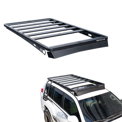 Custom Design Roof Mount Cargo Carrier Basket für Toyota LC150 LC200 Schwarz Einzigartiges