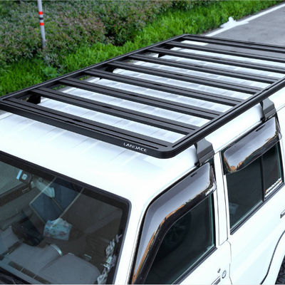 Power Coating Schwarzes Dachgepäckträger für Land Cruiser LC76 Einzigartiges Design
