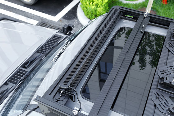 SUS304 Offroad-Dachschachtel Zubehör Aluminium-Dachträger