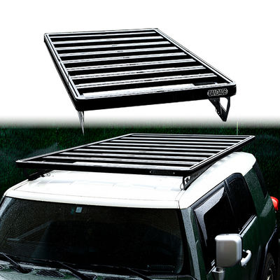 Einzigartiges Design Dach Mount Cargo Carrier Korb für Toyota FJ Schwarz und individuell