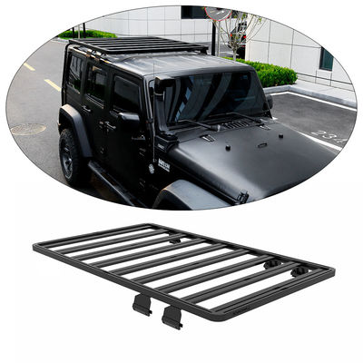 Universal schwarz Dachregal Korb für 4X4 Autos Aluminiumlegierung 1500X1425 Leistung