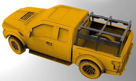 Schwarz-Pulver-beschichtetes Laderaum-Rollbar für die Abholung von GLADIATOR-Außenzubehör