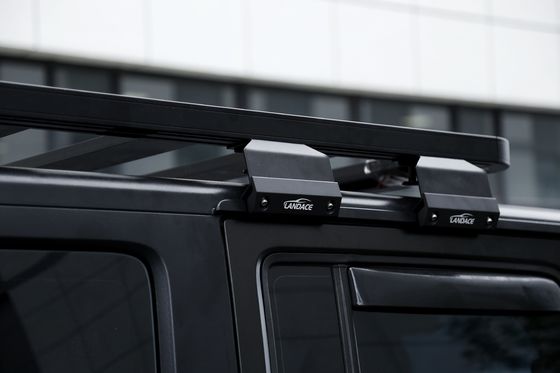 Schwarze Aluminiumoxid-Dachregalen für 2023 4x4 Wrangler JK