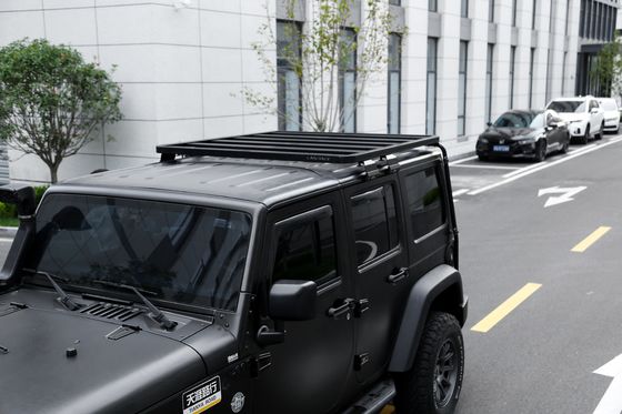 Universal-Aluminium-Dach-Rail-Rack für Jeep Wrangler JK Offroad-Autozubehör