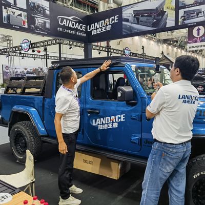 Überland Universal Truck Bett Rack Rollen Stangen für das Dach oben Zelt Unterstützung Esay Installation