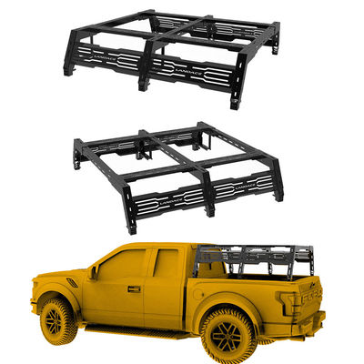 Einfache Installation Silber 4x4 Fahrzeug Autozubehör Mn-Stahl Lkw-Bett Rack Roll Bar