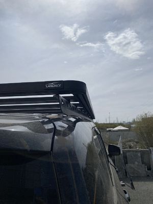 Dachmontage Schwarz Universal 4X4 Land Cruseir Lc300 Dachbahnträger Korb Toyota Schwarz