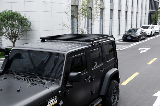 Elektrophorese und Pulverbeschichtung Aluminium-Gepäckständer für Jeep Wrangler JK