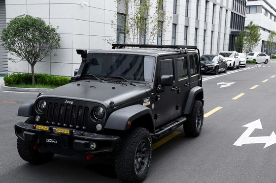 Elektrophorese und Pulverbeschichtung Aluminium-Gepäckständer für Jeep Wrangler JK