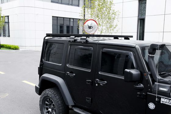 200 kg Ladekapazität Custom Stahl Aluminium Schwarzes Dachregal für Jeep Wrangler JK High-