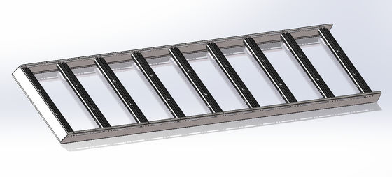 Custom Van Parts Camper Van Roof Rack Plattform in schwarz für Outdoor-Campingaktivitäten