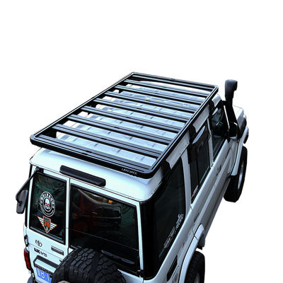 Aluminiumlegierung Auto-Dachregal Universal 4X4 Dachregal für LC76 Laserschneidverfahren