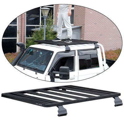 LC79 4x4 Off-Road Fahrzeug Aluminiumlegierung Autodachregal Kreuzbalken Einfach zu installieren