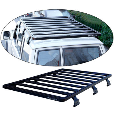 Aluminium-Dach-Frachtwagen-Camping-Universal-SUV-Dachträger mit E-Bedeckung Pulverbeschichtung
