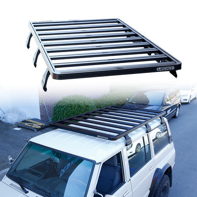 Aluminium-Dach-Frachtwagen-Camping-Universal-SUV-Dachträger mit E-Bedeckung Pulverbeschichtung
