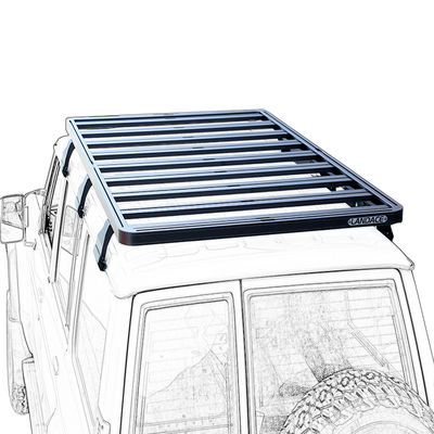 Aluminiumlegierte Plattformschachtel für Toyota Y60 Offroad 4x4 Dachgepäckträger