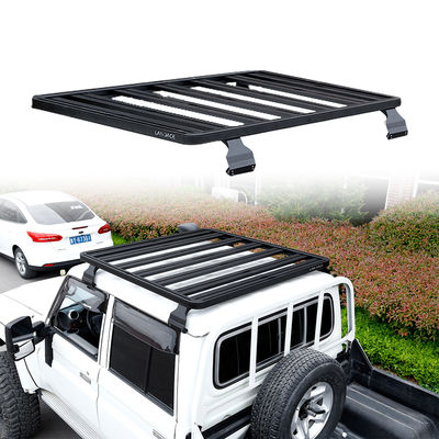 Aluminiumlegierung Pickup Truck 4x4 Schwarz Pulver beschichtet Dachregale Körbe Dauerhafte Design
