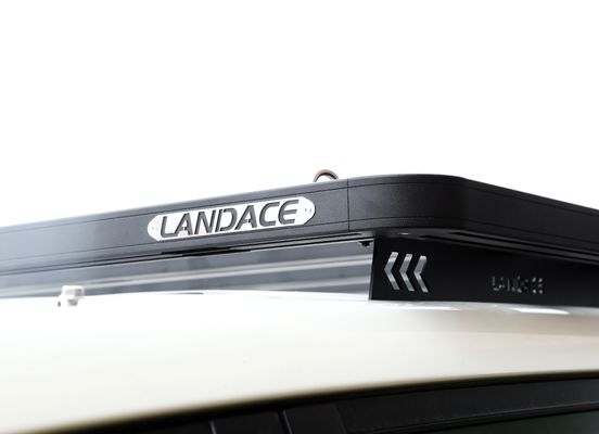 1500*1380*44mm Schwarze Fahrzeugteile Aluminium-Dachträger Plattform Autodachträger für Toyota LC200 Kurz