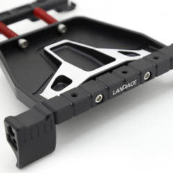 Schwarz 4x4 Fahrzeug-Dash-Telefonhalter für flexible Winkel-Center-Konsole Halterung SET D