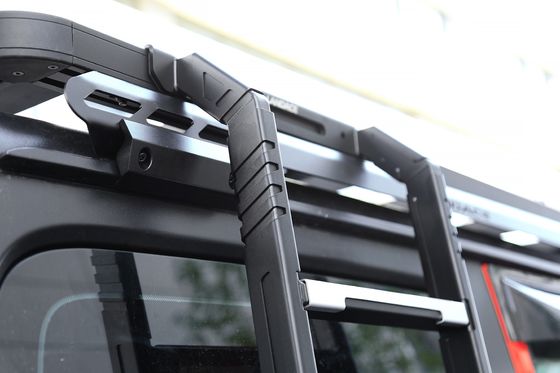 Schwarze Aluminiumlegierung Dachregal Seitenleiter für Tank 300 Perfekt für 4x4 Fahrzeuge