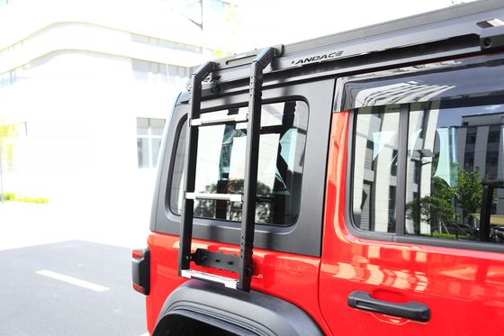 Schwarze Aluminiumlegierung Dachregal Seitenleiter für Tank 300 Perfekt für 4x4 Fahrzeuge