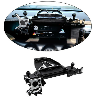 CNC-bearbeitetes Hard Anodizing Aluminiumlegierung Zentrum Console Halterung für JEEP Tank 300