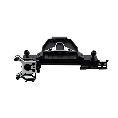Schwarze Aluminiumoxid-Zentrumskonsole für JEEP 4x4 Offroad-Innenzubehör