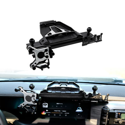 Schwarze Aluminiumoxid-Zentrumskonsole für JEEP 4x4 Offroad-Innenzubehör