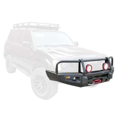 Verbessern Sie das Aussehen und die Leistung Ihres Toyota LC100 mit diesem 4x4 Bull Bar Frontbumper