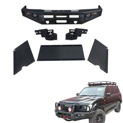 Verbessern Sie das Aussehen und die Leistung Ihres Toyota LC100 mit diesem 4x4 Bull Bar Frontbumper