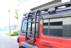 UV-resistente Elektrophorese und pulverbeschichtete Seitenleiter für Jeep Wrangler JL JK