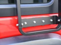 UV-resistente Elektrophorese Pulverbeschichtung Autostreppe Dachregal für Jeep Wrangler JL JK