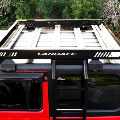 Pulverbeschichtung Aluminiumdach Gepäckfrachtträger für Jeep Wrangler N.W. 37,5 kg