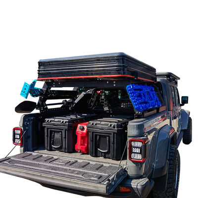 63 KG N.W. Silber Aluminiumbettreck für Toyota Hilux Pickup Trucks und 4x4 Zubehör