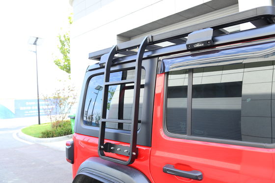 Einfache Installation Doppelseitige Leiter Auto-Dachleiter für JEEP Wrangler 2018-2023 JL JK