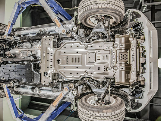 Magnesium-Aluminium-Legierung Schiebeplatte Unterfahrschutz für Toyota Prado LC150